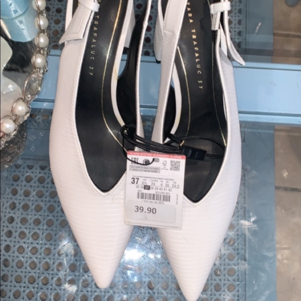 Animal Print Slingback Heels